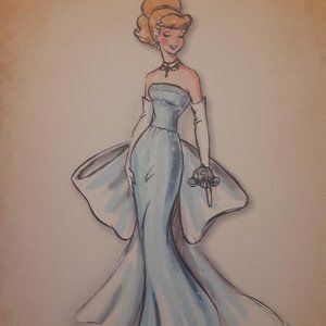 Disney Fashion Princess Cinderella  8x10